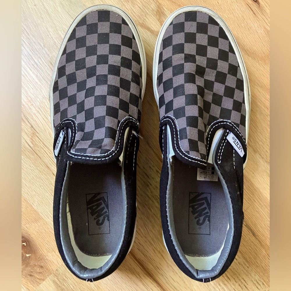 Vans checkerboard slip-ons